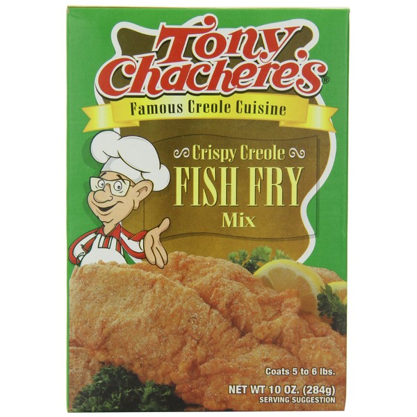 Tony Chachere's Crispy Fish Fry, 10-Ounces Packages (Pack of 12)