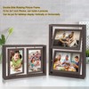 ZEEYUAN 5x7 Picture Frame Desktop Picture Frame Double Side 5x7