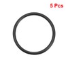 sourcing map Nitrile Rubber O-Ring Metric Seal Rubber 39 mm
