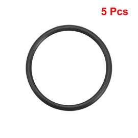 sourcing map Nitrile Rubber O-Ring Metric Seal Rubber 39 mm Outer Diameter 32.8 mm Inner Diameter 3.1 mm Width Pack of 5