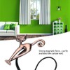 Gsycle 2Pcs Magnetic Curtain Tie Backs, Cat Shaped Curtain Holders