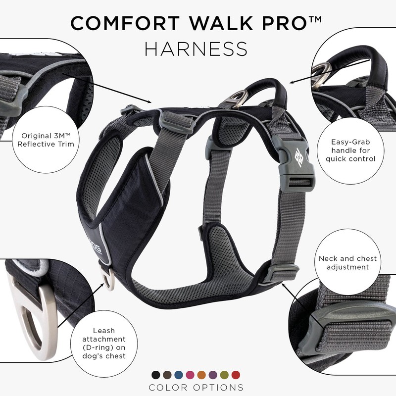 DOG Copenhagen Comfort Walk Pro Harness, Black, Size XS