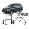 Absolute RADIOKITPKG18 Fits Honda Pilot 2006-2008 w/o OE NAV Double