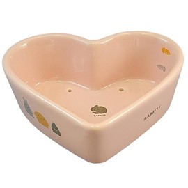 Marukan ES-14 Rabbit Heart-Shaped Corner Tableware