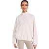 Beyond Yoga Women's Tranquility Pullover, Lunar Rock, Off White, XL