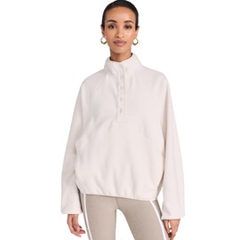 Beyond Yoga Women's Tranquility Pullover, Lunar Rock, Off White, XL