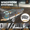 VINPATIO 14-16 ft V-Hull Boat Cover, 600D Solution-Dyed Oxford 100%