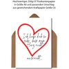 The Life Barn Postcard with Envelope Love Card for Wedding