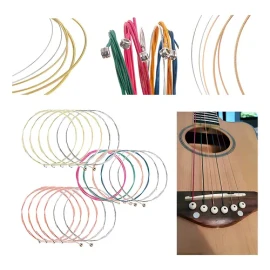 Kit 65 Accesorios Para Guitarra Acústica MOKEY Con 3 Juegos De Cuerdas, Afinador, Capo Y Púas