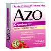 AZO All Natural Concentrated Cranberry Tablets, 50 Count (Pack of