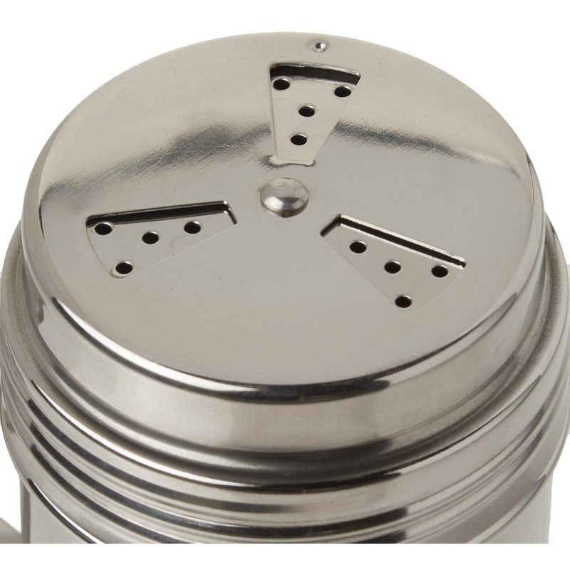 Tablecraft, 10 oz, Silver Stainless Steel Dry Rub Shaker with