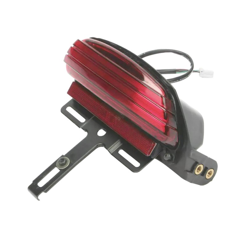 XLTOK Motorcycle Tri-Bar LED Rear Fender Brake Light Turn Signal