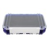 Fishing Lure Box Double Sided Detachable Transparent Waterproof Multi Purpose