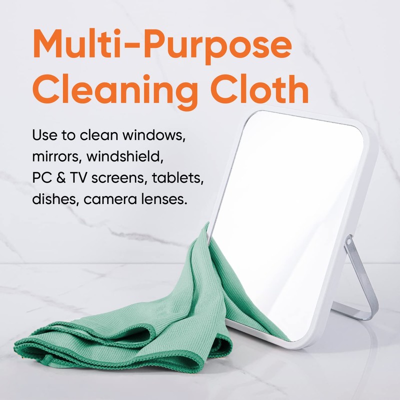 Superio Microfiber Window Cleaning Cloth, Mirror & Glass Miracle Cloth