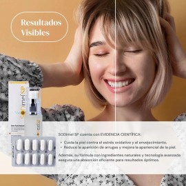 Sodimel Kit Suero 30 g + 60 Cápsulas Antioxidantes SOD Anti-Edad
