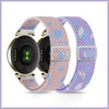 2 Pack Braid Nylon Bands Compatible with Garmin Lily 2,