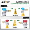 R134A to R1234YF Quick Coupler High Low Side A/C Fitting