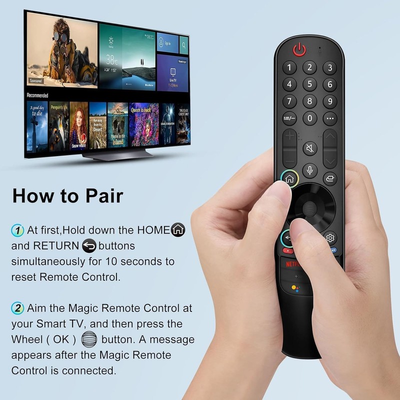 Magic Remote Control for LG Smart TV Remote Control Replacement