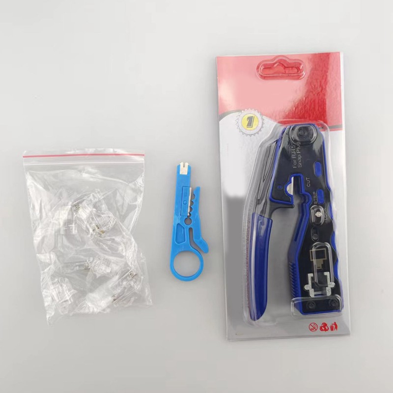 Crimping Pliers RJ Connector Crimper Steel Universal Cable Crimp Tool
