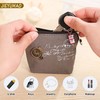 JIEYUMAO 6Pcs Small Coin Purse, Canvas Small Coin Pouch with
