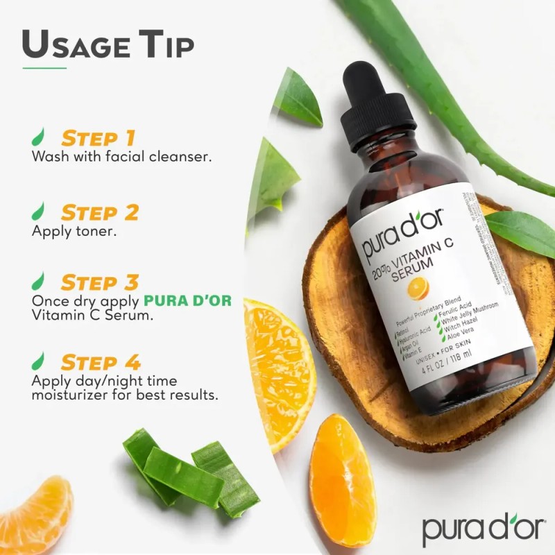 Xz Aa Sérum Vitamina C 20% Antiedad Argán 118ml Ss
