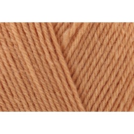 Sirdar Snuggly 4 Ply Crochet Yarn, Nylon Acrylic Blend Knitting Wool for Cardigans, Blankets, Throws - 50g Ball - Honey (520) - Single (1 Ball)