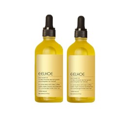 Carvenchi Aceite natural para el crecimiento del cabello con aroma a romero, para cabello seco dañado y fino, incoloro, 2 unidades, 4 onzas líquidas, unisex