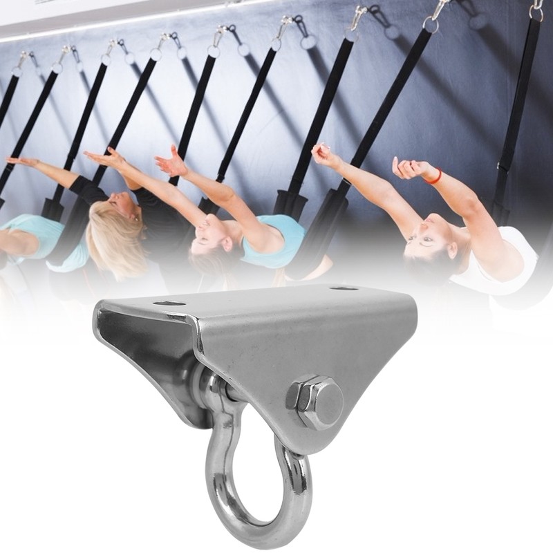 Stainless Steel Ceiling Buckle Mount Hook Fixed Disc with 2