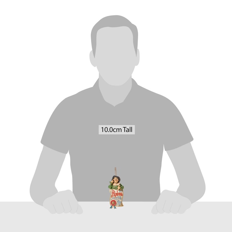 Jim Shore Scarecrow Diploma Ho Hanging Ornament