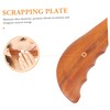 Healvian 2pcs Sandalwood Gua Sha Scraping Massage Board Tool for