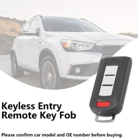 OUC644M-KEY-N 315 Mhz - Llavero remoto de entrada sin llave de 3 botones para Mitsubishi Outlander 2008-2020 para Mitsubishi Outlander Sport 2010-2020
