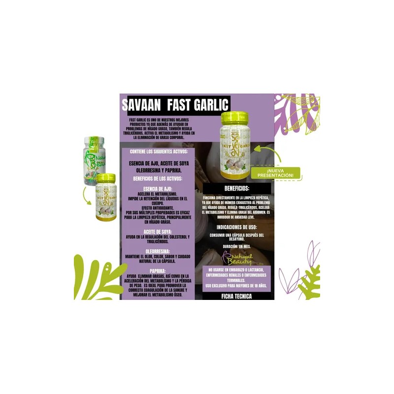 Higado Graso | Cardo Mariano + Ajo | 100% Natural
