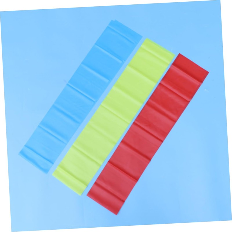 Kisangel Elastic Exercise Bands Set 3pcs Resistance Bands for Fitness