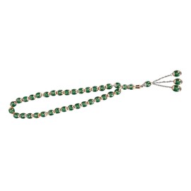 Religious Supply Worship Supplies Muslim Rosary Worship Supplies Accessory 7 Colours Optional, Islamic Tasbih Prayer Beads Fuse and Beadscraftbead Muslim Prayer Beads Muslim (Green)