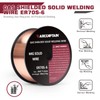 ARCCAPTAIN MIG Welding Wire, MIG Wire ER70S-6 2Lbs Gas Solid