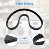 WH01X27538 Washer Drive Belt, Compatible with GE Hot point GTW335ASN1WW