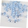 Hohopeti 100pcs Pacifiers Acrylic Soothing Toys for Lightweight Easy to