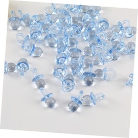 Hohopeti 100pcs Pacifiers Acrylic Soothing Toys for Lightweight Easy to Clean Safe for Mouth for Birthday Parties
