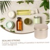 SAFIGLE Air Tight Aluminum Boxes Screw Lid Ml Cream Jars