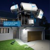 Olafus 70W Motion Sensor Outdoor Light Plug in, Motion Flood
