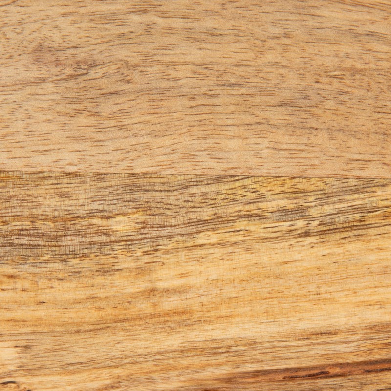 Creative Co-Op Mango Wood Scalloped Tray, Natural