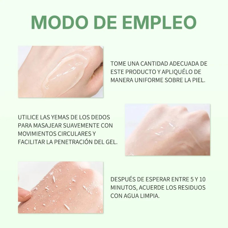 Gel Exfoliante Facial Suave Renovador De Piel Y Niacinamida 001