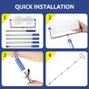 Spiked Roller for Self Leveling,9” Self Leveling Spiked Roller with