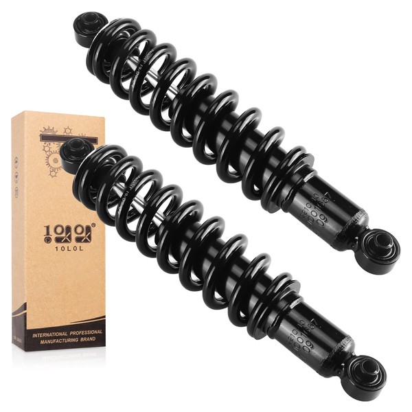 10L0L Golf Cart Rear Shock Absorbers Kit for Yamaha G29 Drive Gas & Electric Models, Replace OEM JW2-F2210-10-00