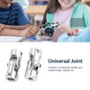 Universal Joint Coated Iron Shaft Coupling Length 35 mm for
