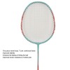 Badminton Racket Lightweight Portable Iron Alloy Frame Double Badminton Racquets