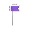 PATIKIL Flag Map Push Pins 1 Inch Travel Card Pens