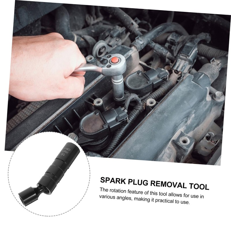 Ciieeo Magnetic Spark Plug Socket Tool Automotive Repair Accessory Durable