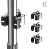 GARLWOLEX Broom Holder Wall Mount – 3 Pack Broom Rack