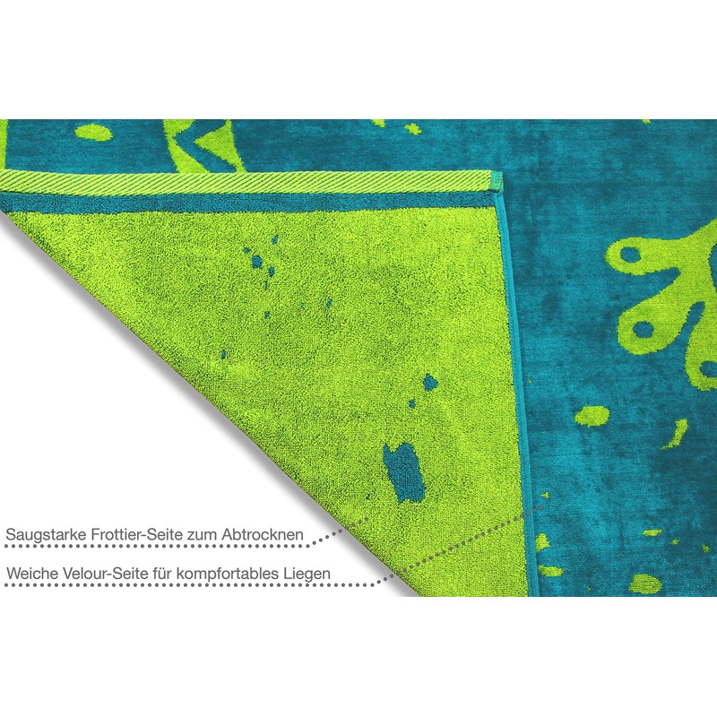 jilda-tex Beach Towel Bath Towel - 90 x 180 cm
